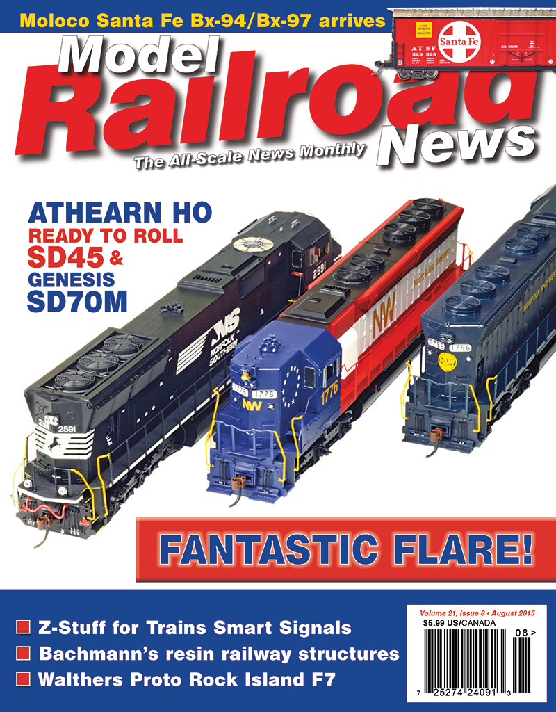 Model Railroad News August 2015