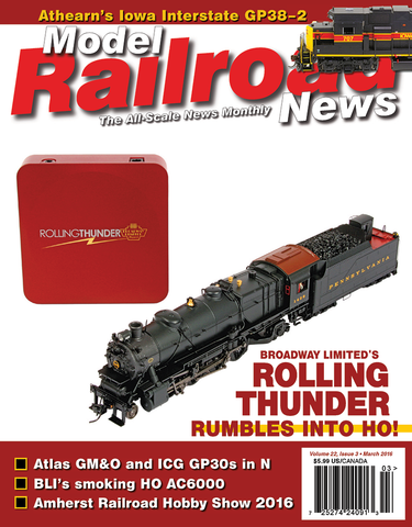 Model Railroad News March 2016