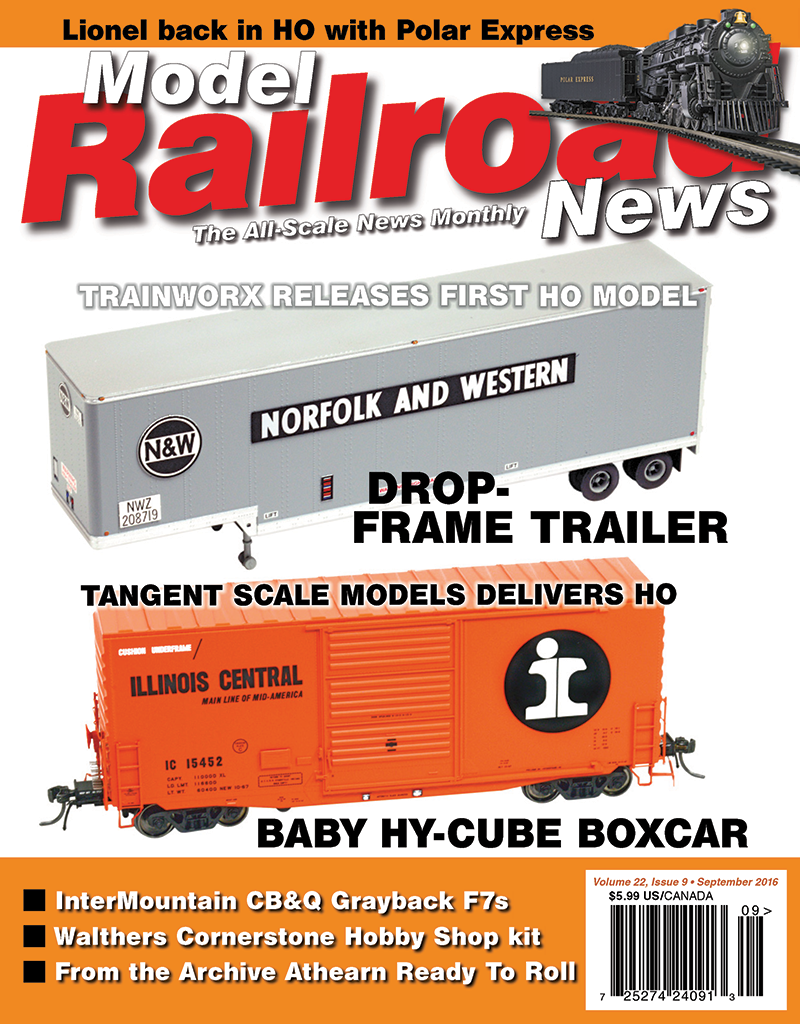 Model Railroad News September 2016