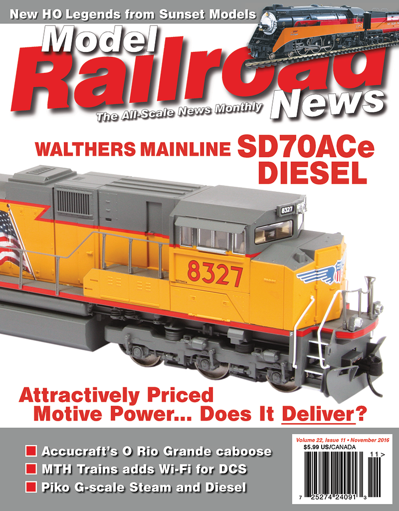 Model Railroad News November 2016