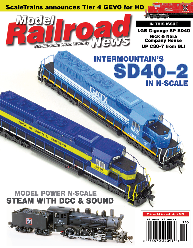 Model Railroad News April 2017