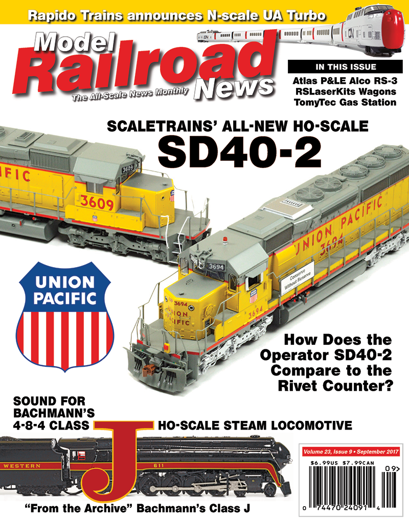 Model Railroad News September 2017