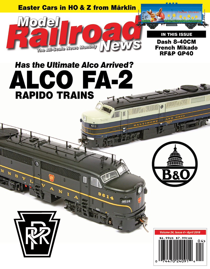 Model Railroad News April 2018