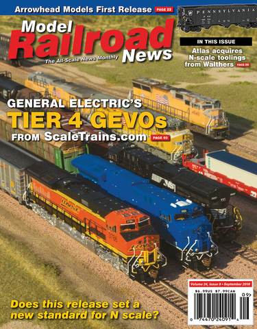 Model Railroad News September 2018
