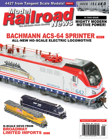 Model Railroad News January 2019