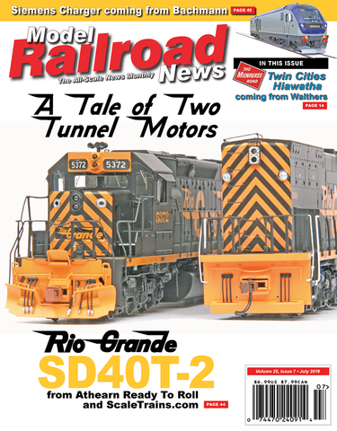 Model Railroad News July 2019