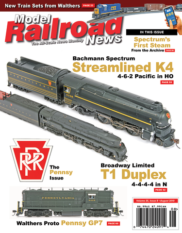Model Railroad News August 2019