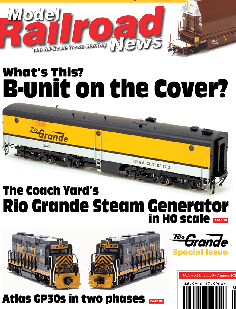 Model Railroad News August 2020