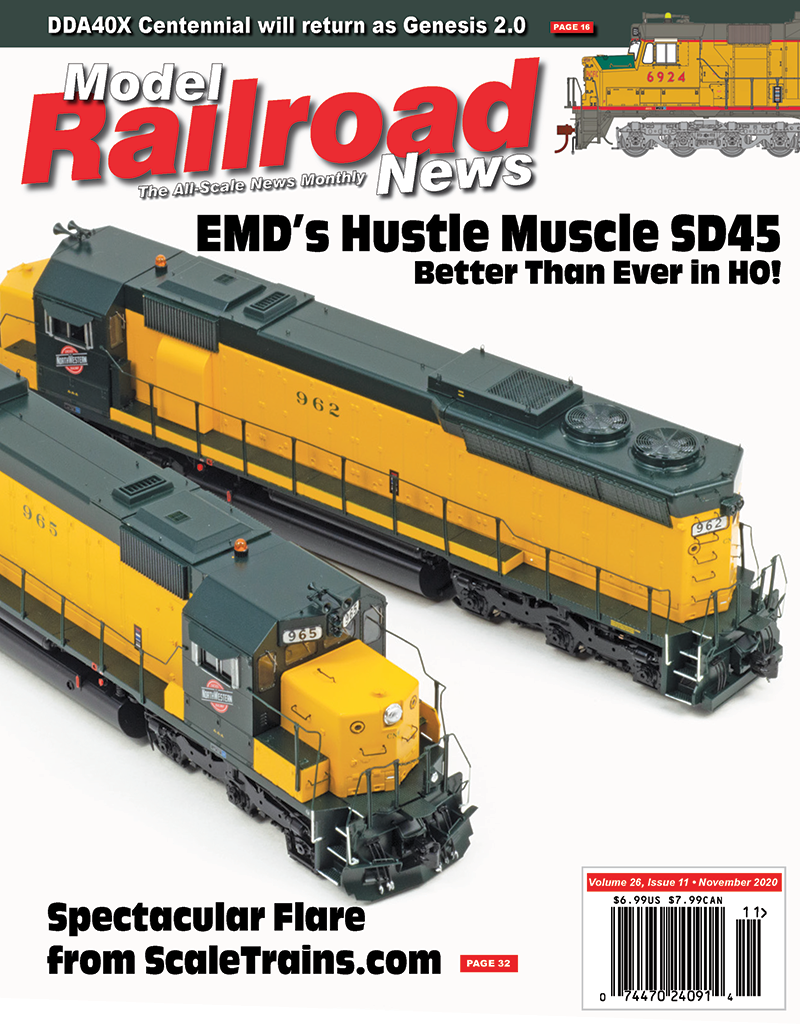Model Railroad News November 2020