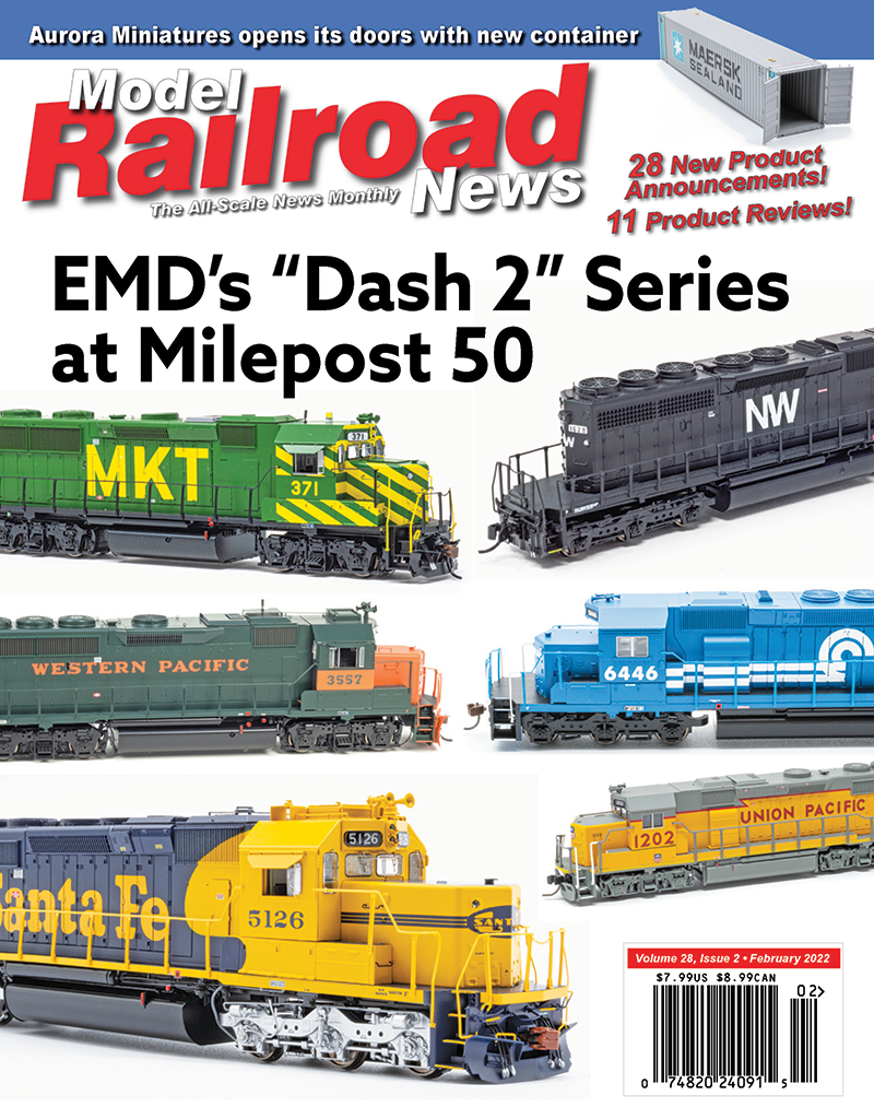Model Railroad News February 2022