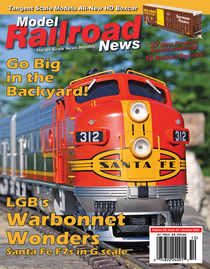 Model Railroad News October 2022