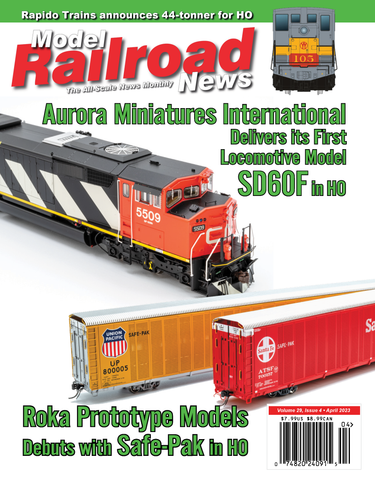 Model Railroad News April 2023