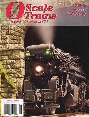 O Scale Trains Magazine January/February 2014
