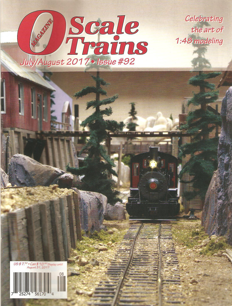 O Scale Trains Magazine July/August 2017