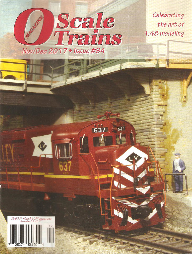 O Scale Trains Magazine November/December 2017