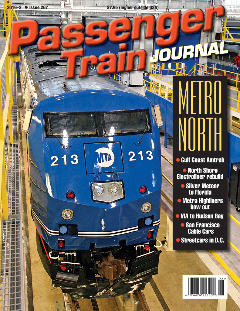 Passenger Train Journal Second Quarter 2016