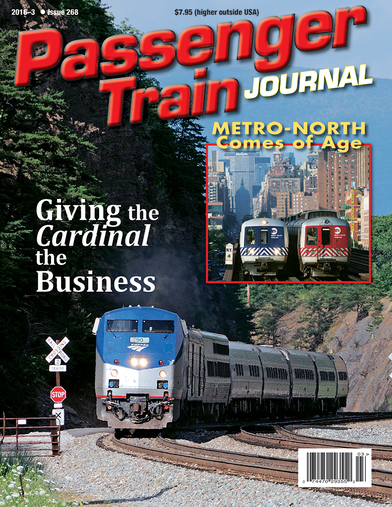 Passenger Train Journal Third Quarter 2016