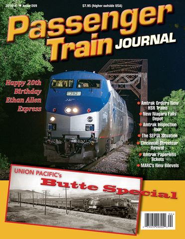 Passenger Train Journal Fourth Quarter 2016