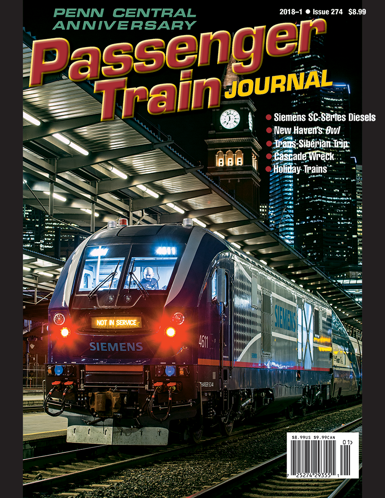 Passenger Train Journal First Quarter 2018
