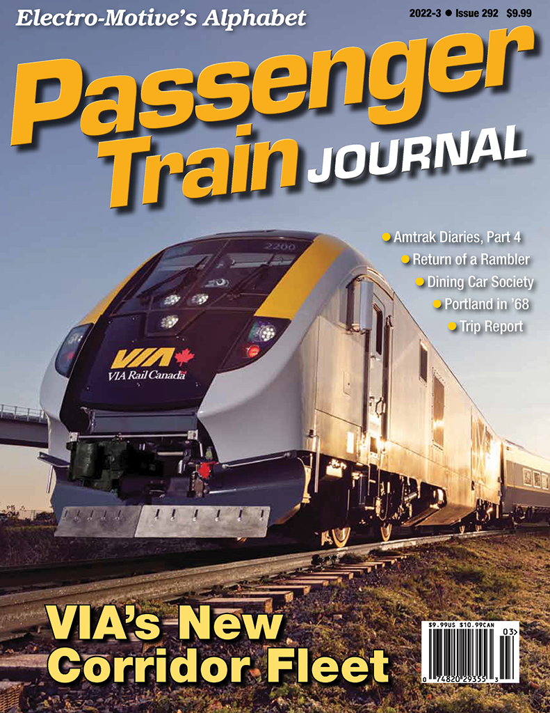 Passenger Train Journal Third Quarter 2022