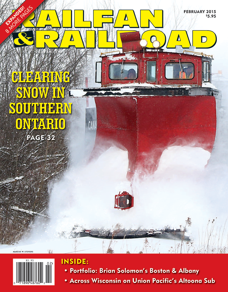 Railfan & Railroad February 2015