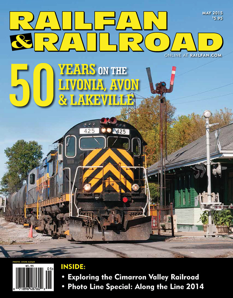 Railfan & Railroad May 2015