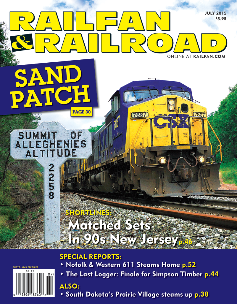 Railfan & Railroad July 2015