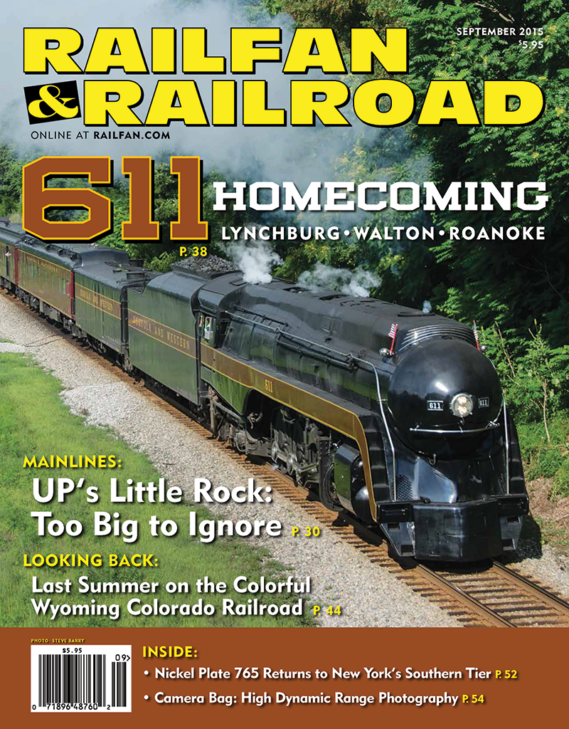 Railfan & Railroad September 2015