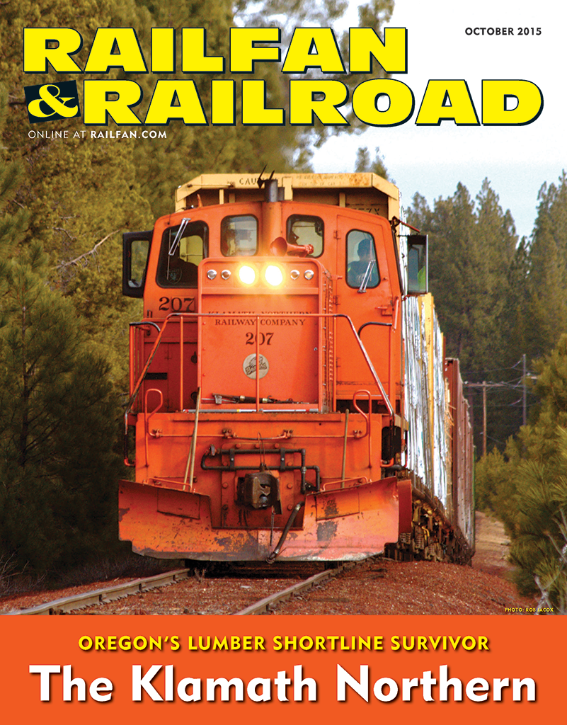 Railfan & Railroad October 2015
