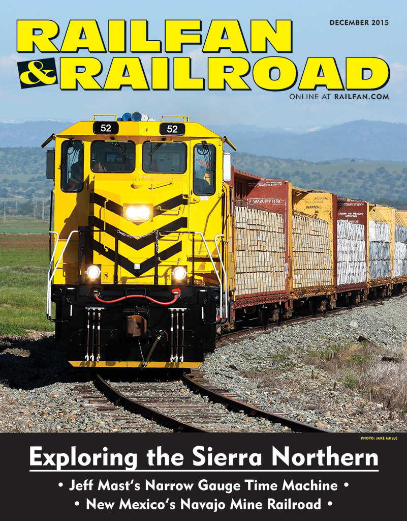 Railfan & Railroad December 2015