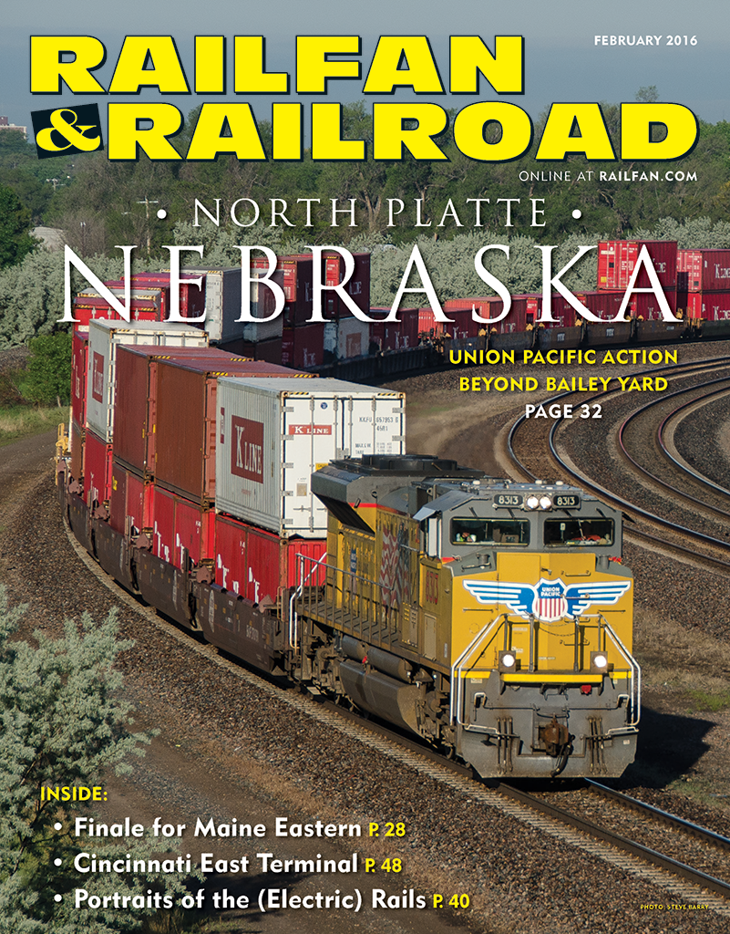 Railfan & Railroad February 2016