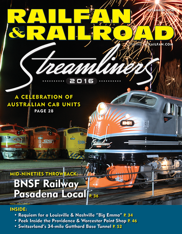 Railfan & Railroad December 2016