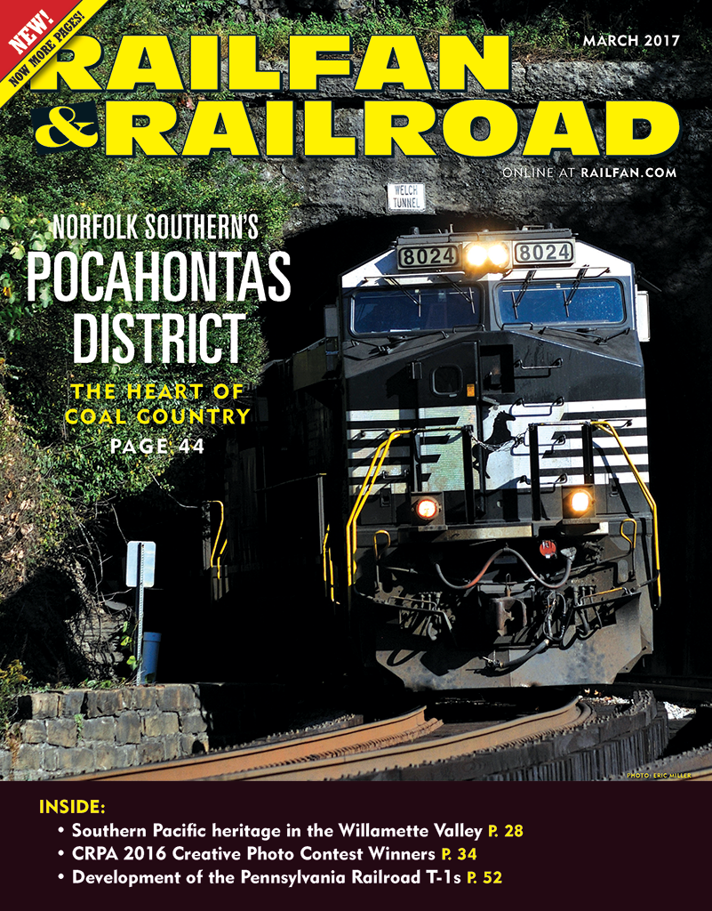 Railfan & Railroad March 2017