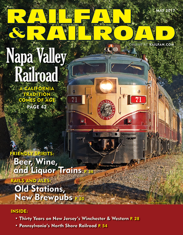 Railfan & Railroad May 2017