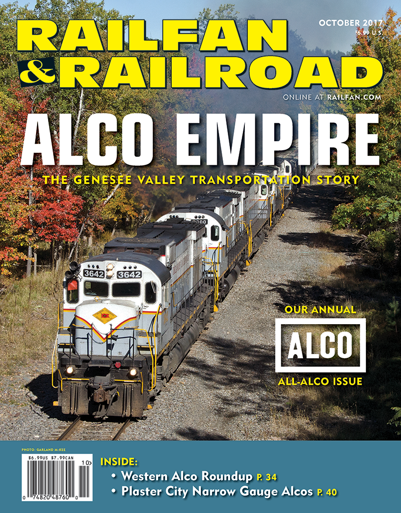 Railfan & Railroad October 2017