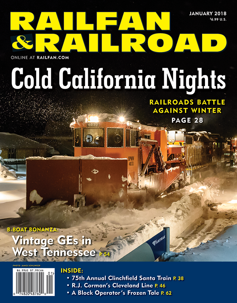 Railfan & Railroad January 2018