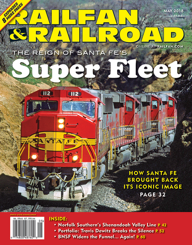 Railfan & Railroad May 2018