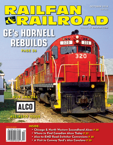Railfan & Railroad October 2018