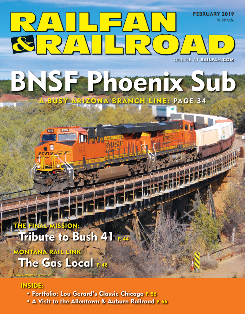 Railfan & Railroad February 2019