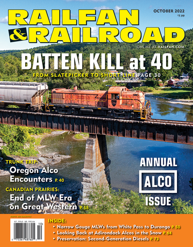 Railfan & Railroad October 2022