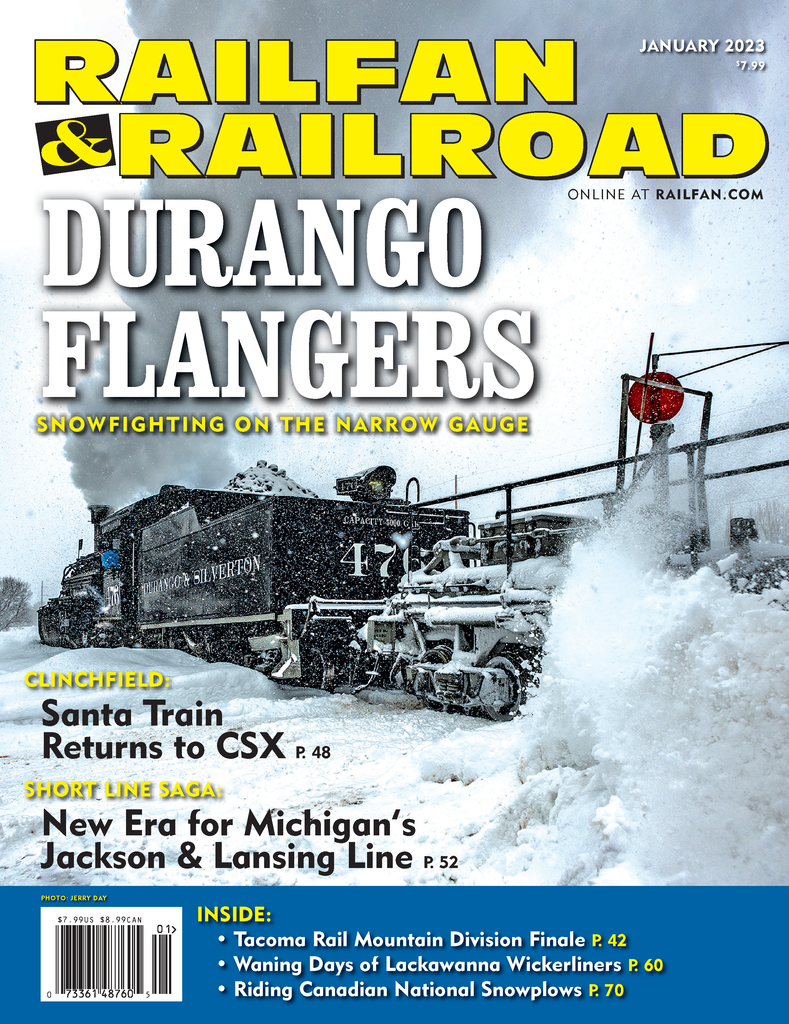 Railfan & Railroad January 2023
