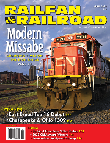 Railfan & Railroad April 2023