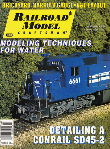 Railroad Model Craftsman March 2000