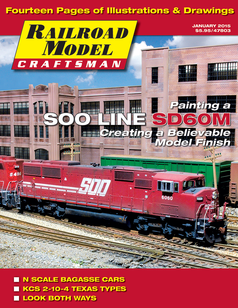 Railroad Model Craftsman January 2015