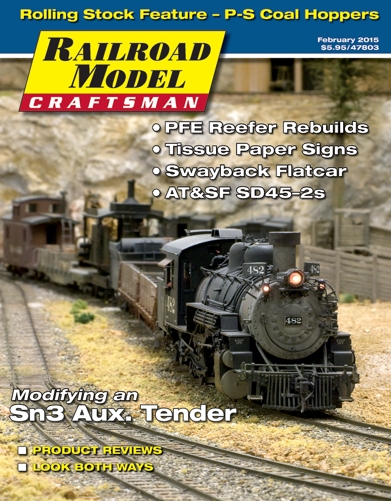 Railroad Model Craftsman February 2015