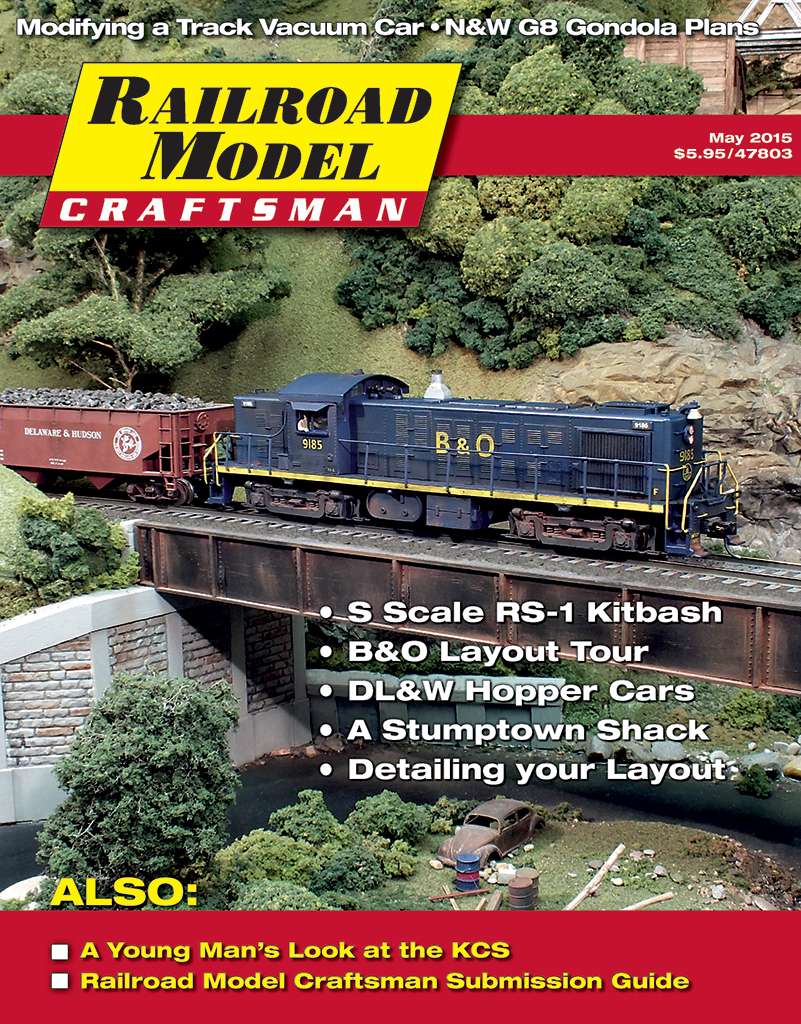 Railroad Model Craftsman May 2015