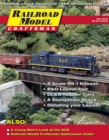 Railroad Model Craftsman May 2015