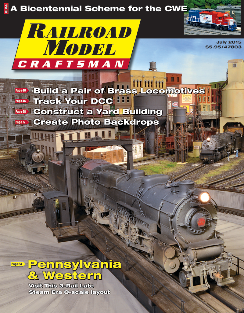 Railroad Model Craftsman July 2015