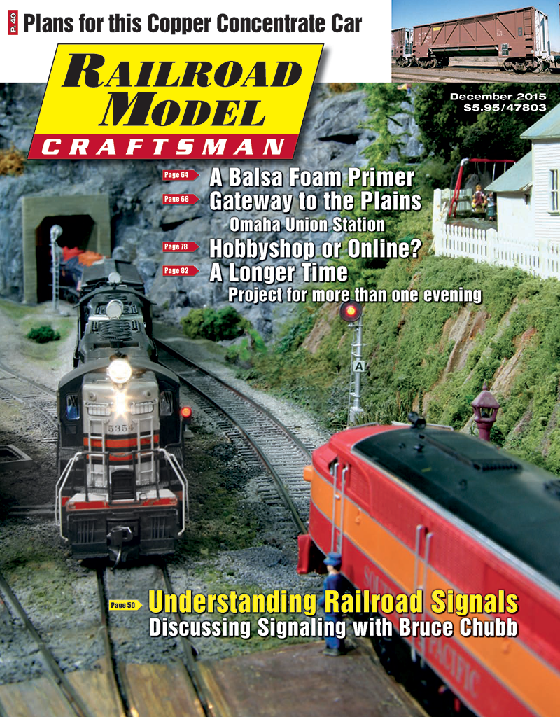 Railroad Model Craftsman December 2015