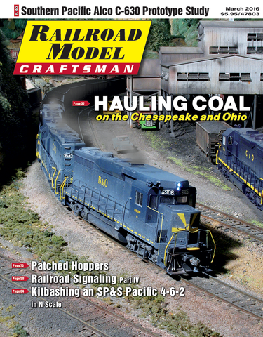 Railroad Model Craftsman March 2016